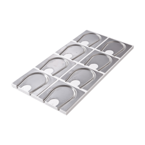 MurHeat AQUA EPS 30, Kopfelement mit Aluminium K/AZ ALU (8 Bögen), VA=125mm