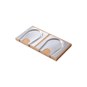 MurHeat AQUA ÖKO 30, Kopfelement mit Aluminium K/AZ ALU (2 Bögen), VA=125mm