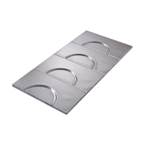 MurHeat AQUA NEO 20, Kopfelement mit Aluminium K/AZ ALU (4 Bögen), VA=250mm